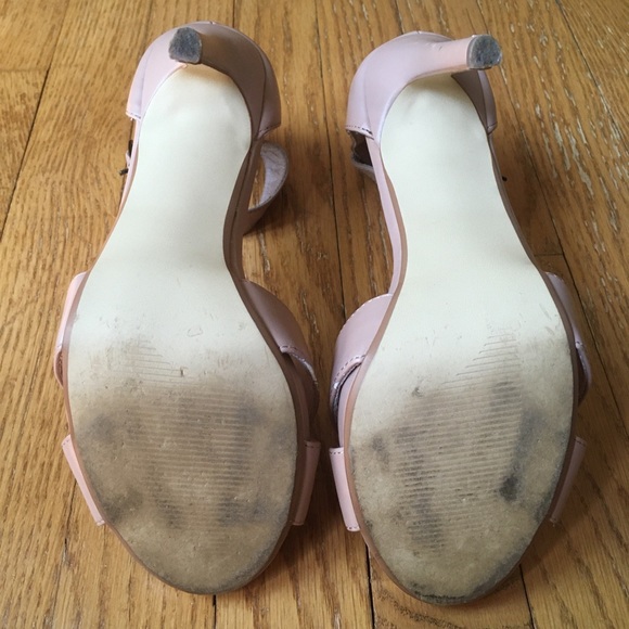 Steve Madden Mickey Open Toe Sandal - Nude - Picture 7 of 10